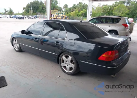 2003 Lexus Ls 430 z USA, uszkodzony, nr VIN JTHBN30F930119085
